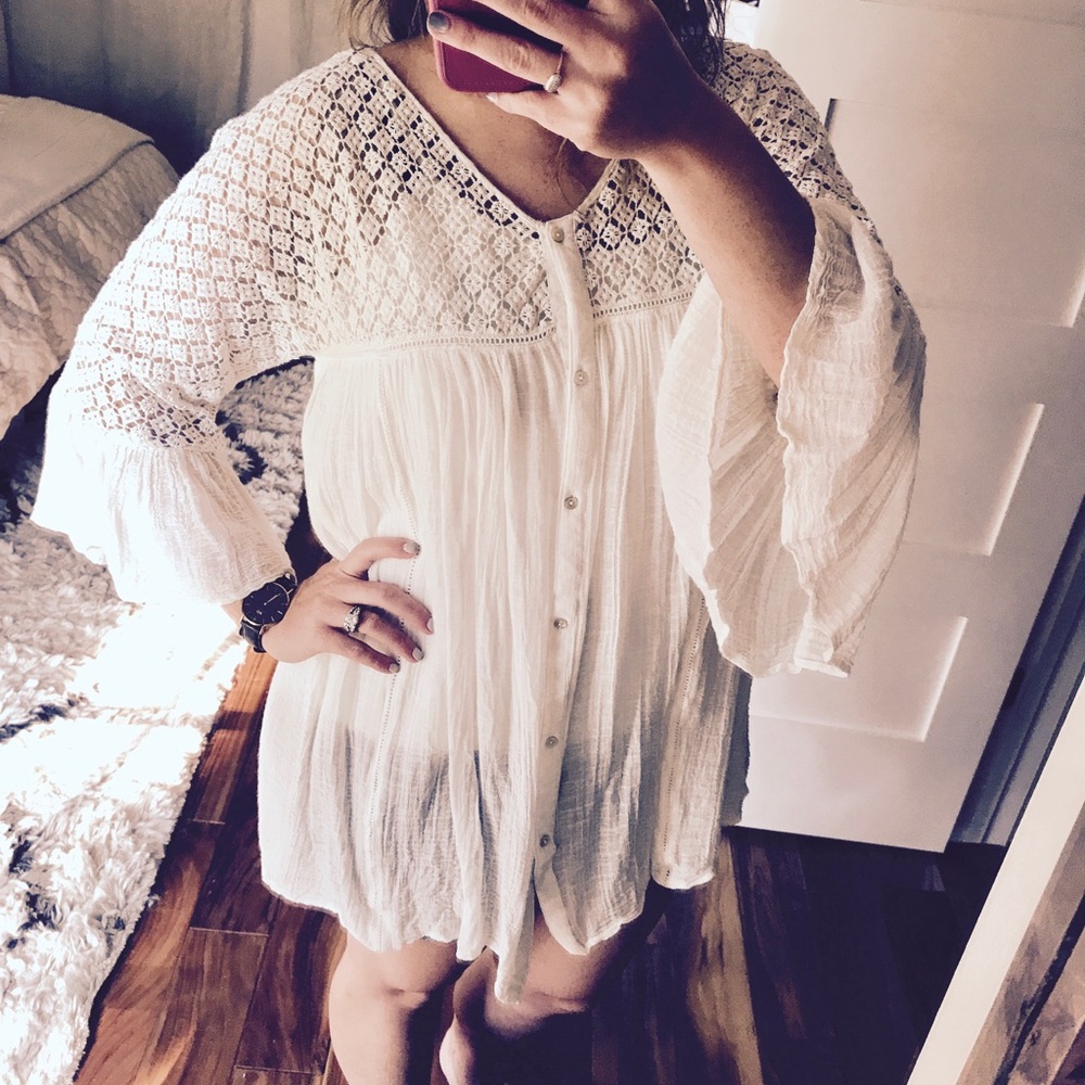 Flowy Zara Crochet Top