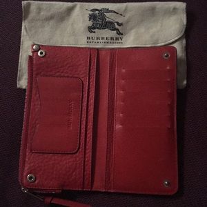 Gently used Burberry wallet