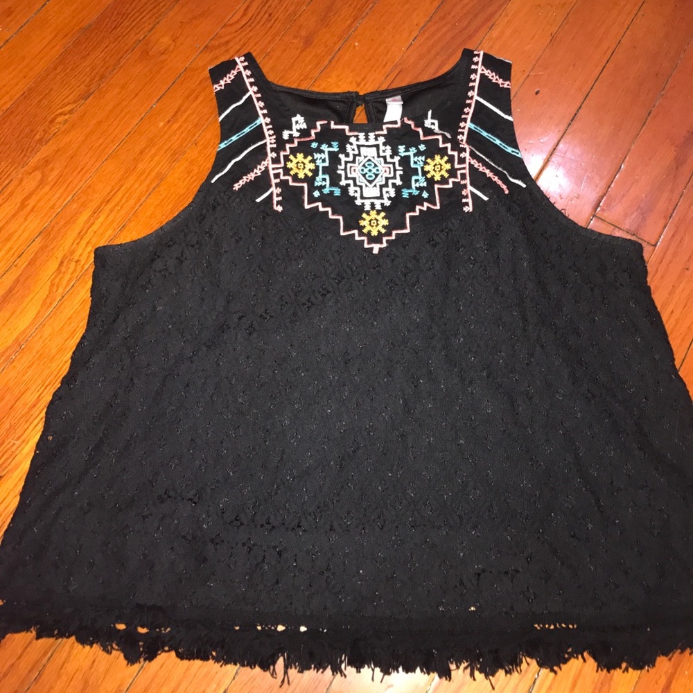 Hobo tribal print top