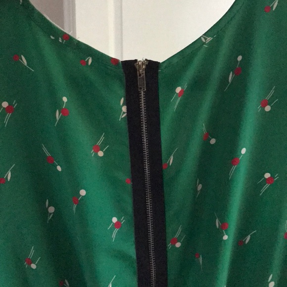 Green Everly dress - Picture 5 of 6