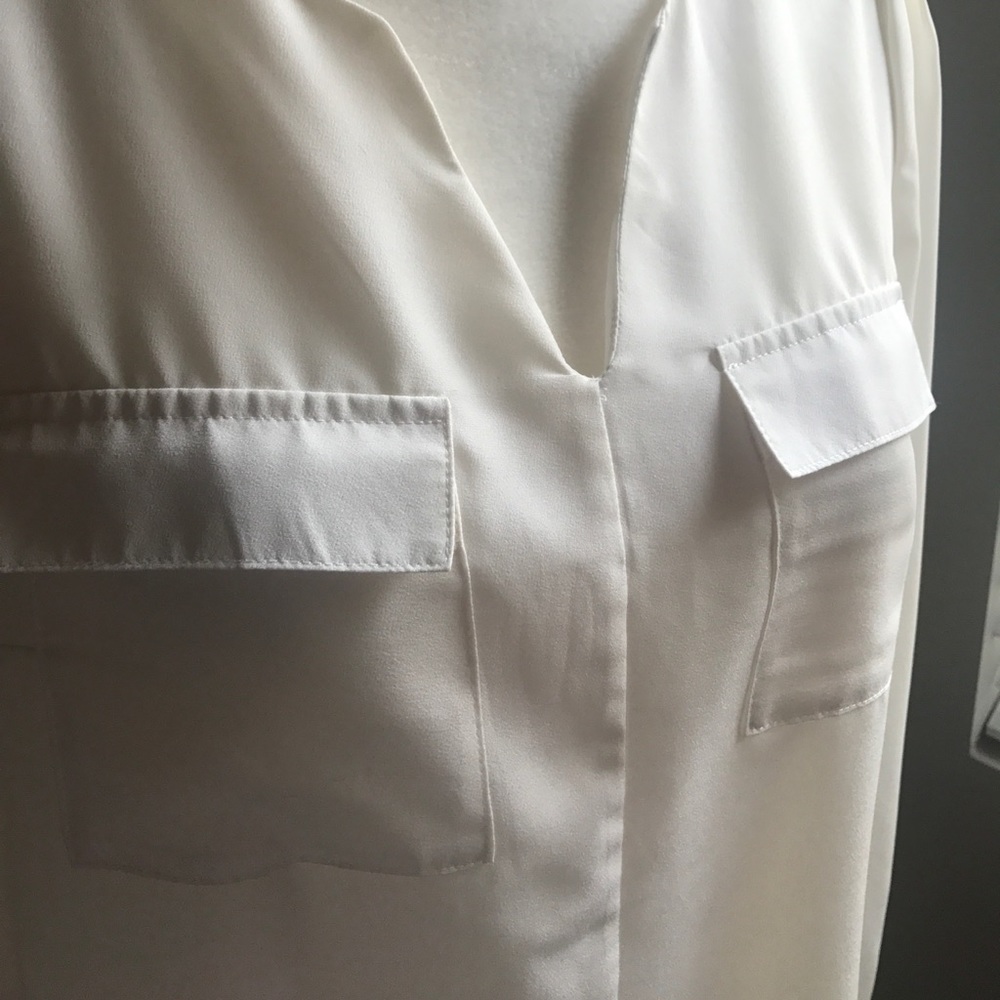 Ivory blouse-Mossimo - Picture 3 of 7