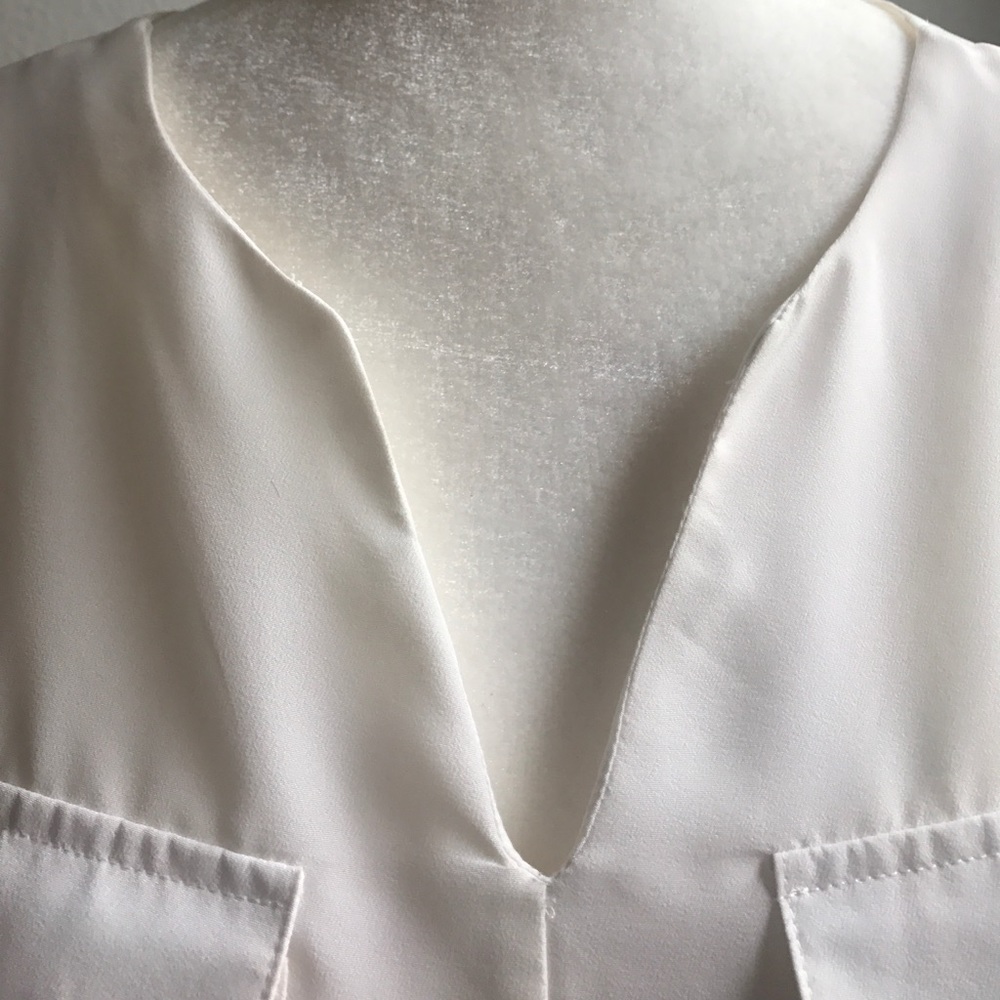 Ivory blouse-Mossimo - Picture 4 of 7