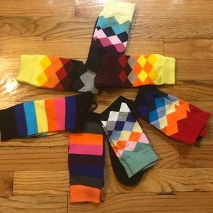 Men's colorful socks, set of seven