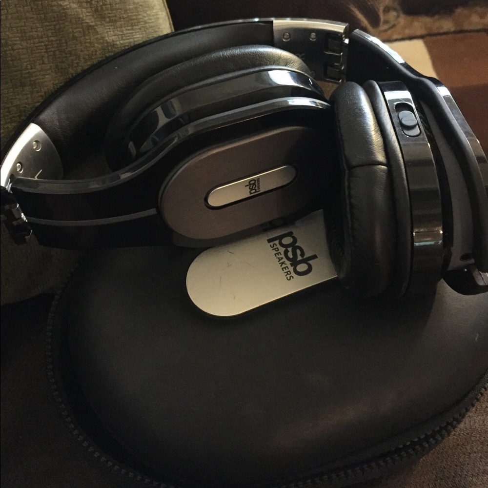 Psb MU4 2 Active-Cancelling Headphones (Black)