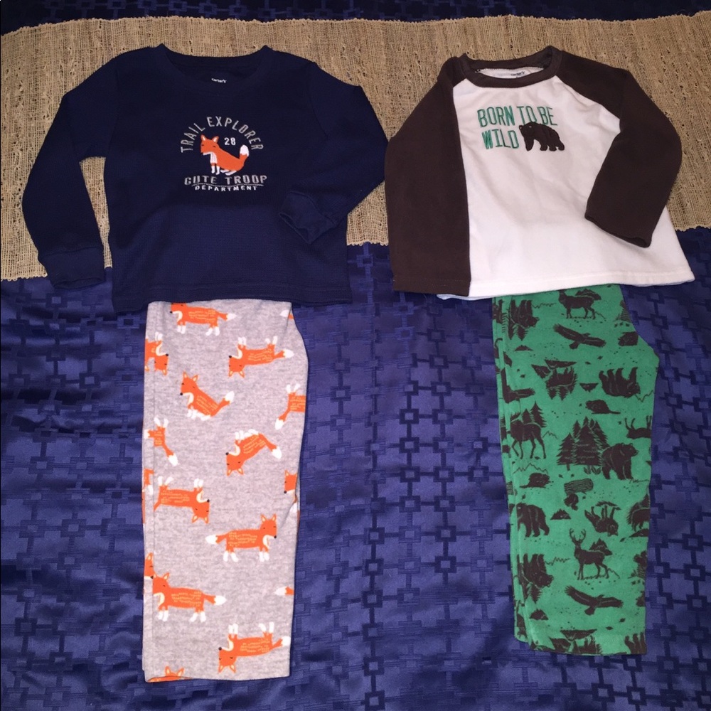 Carter's 3T Pajama Sets