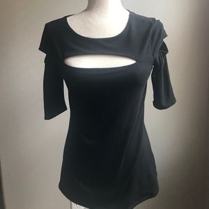 Black express top