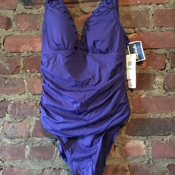 Jantzen Other - NWT Blue One Piece Bathing Suit