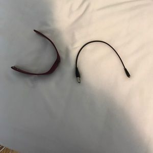 Maroon Fitbit