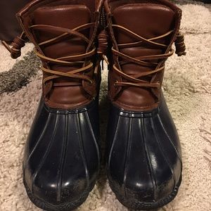 Steve Madden duck boots