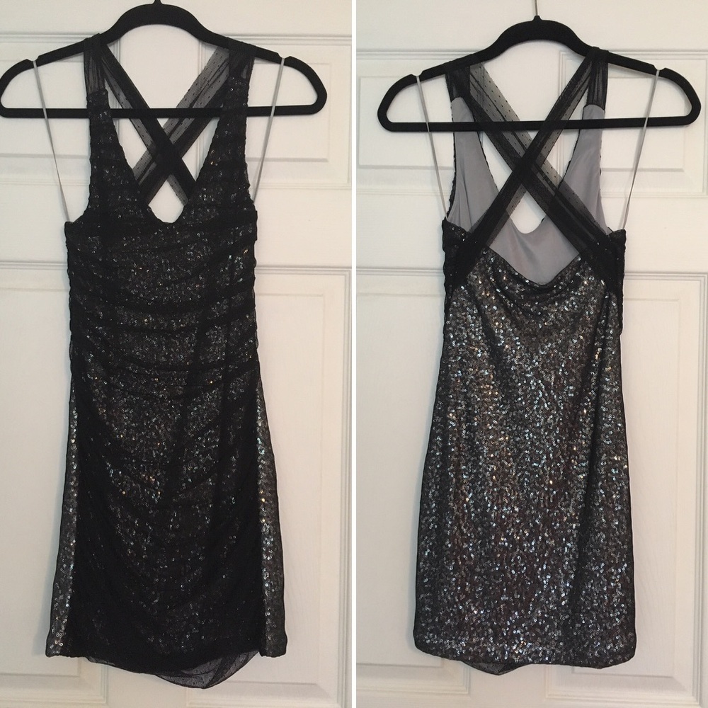 Black Express Body Con Dress