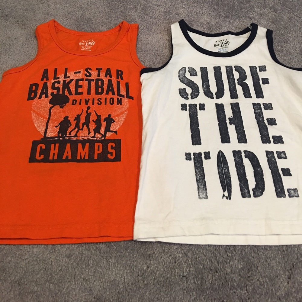Size 4 Boys Tank Tops