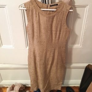 Tahari sand-colored work dress!