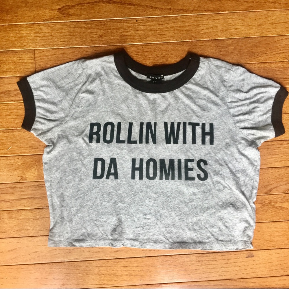 90s Clueless Crop Top