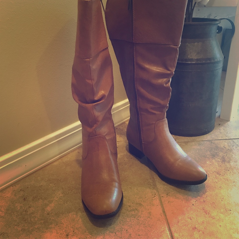 Lane Bryant extra wide calf boots