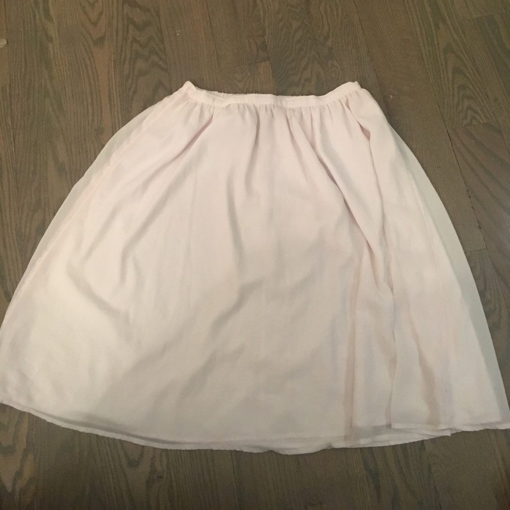 Pink GAP midi ballerina skirt