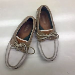 Men's Leather Sperry Topsiders. Size 10