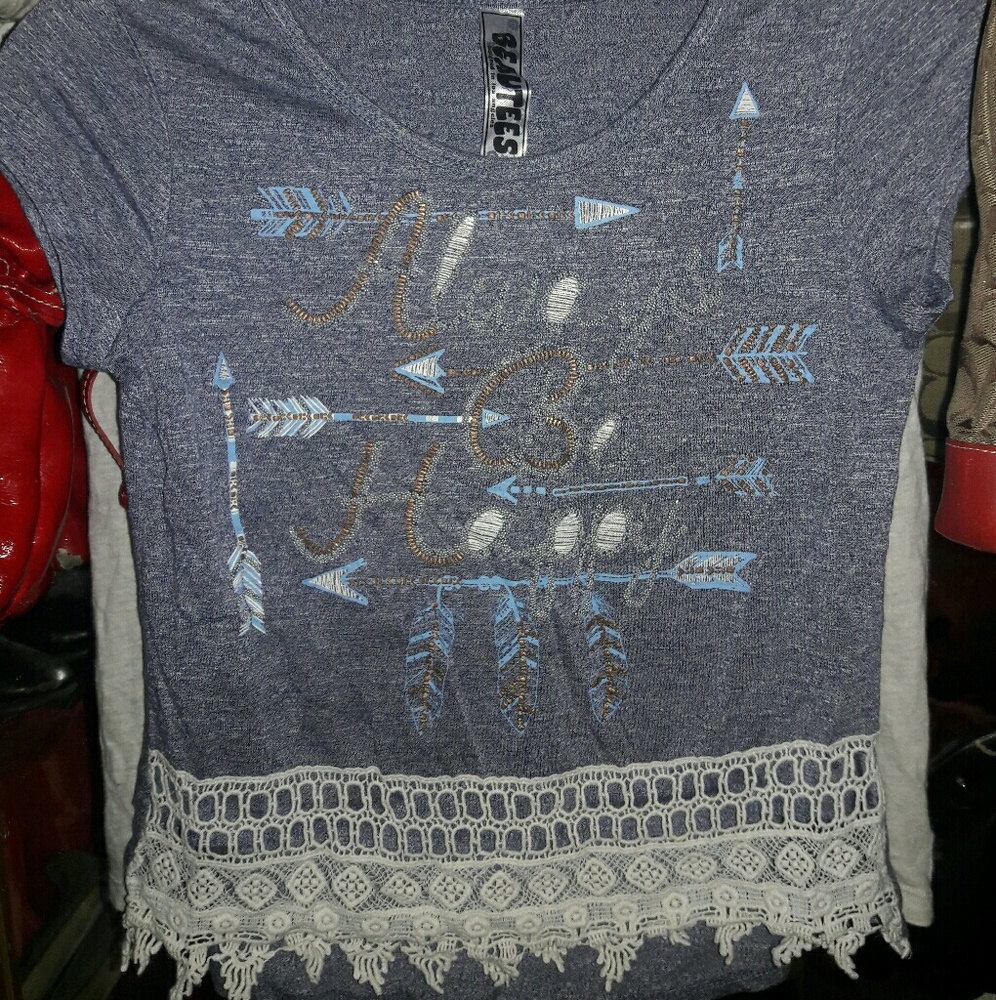 Girls "Always be Happy" shirt
