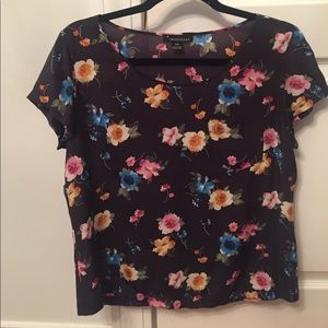 Silk Short Sleeve Blouse