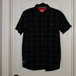 Under Armour heat gear Men's button up short sleev