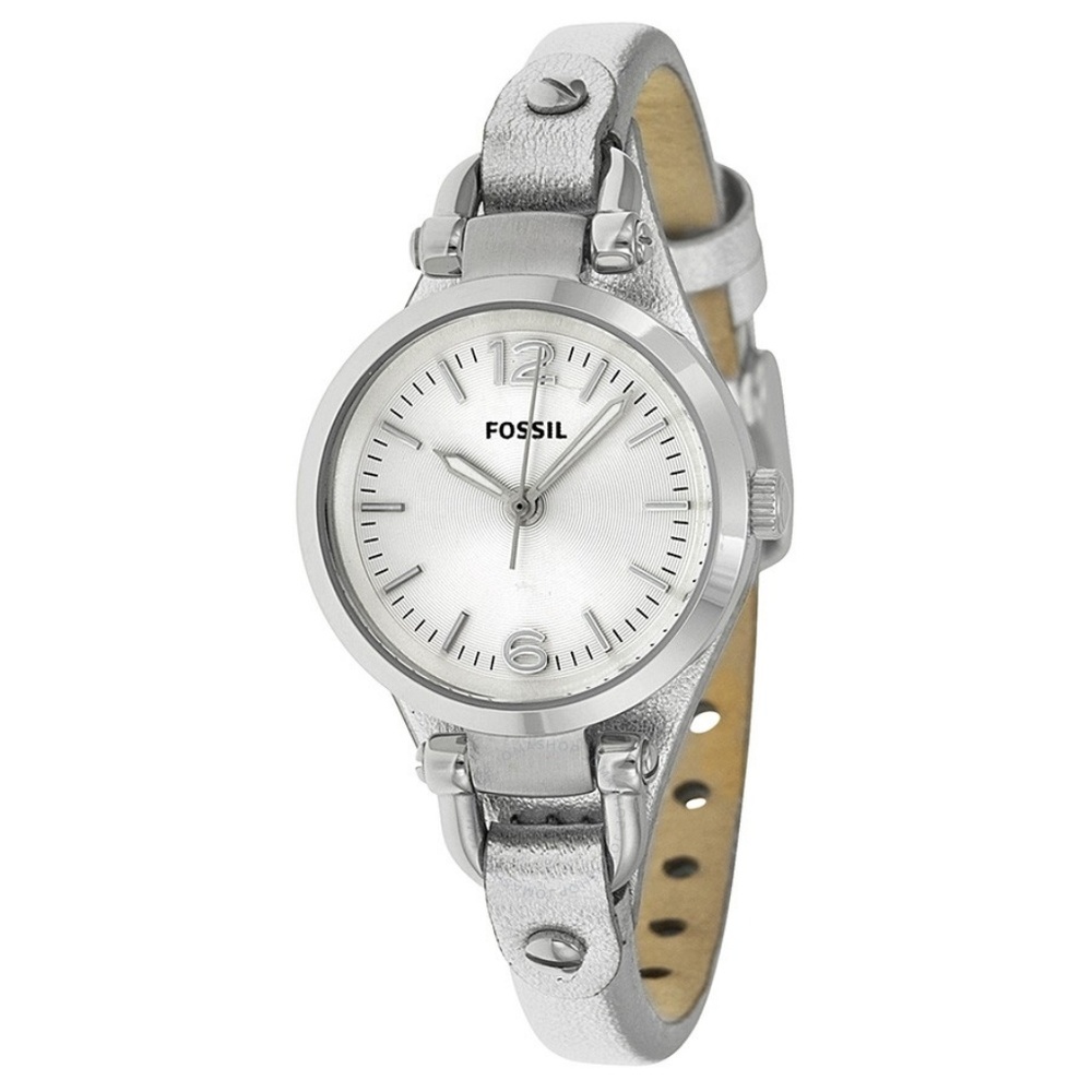 Fossil Georgia Mettalic Leather Strap ES3424. NWT