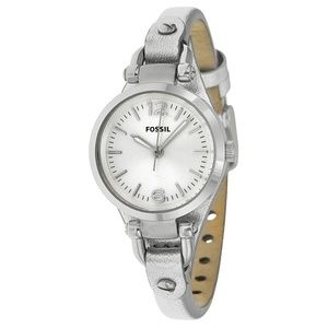 Fossil Georgia Mettalic Leather Strap ES3424. NWT