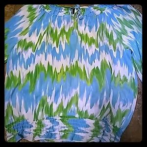 Beautiful long sleeve summer blouse