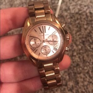 Rose gold MK Watch!