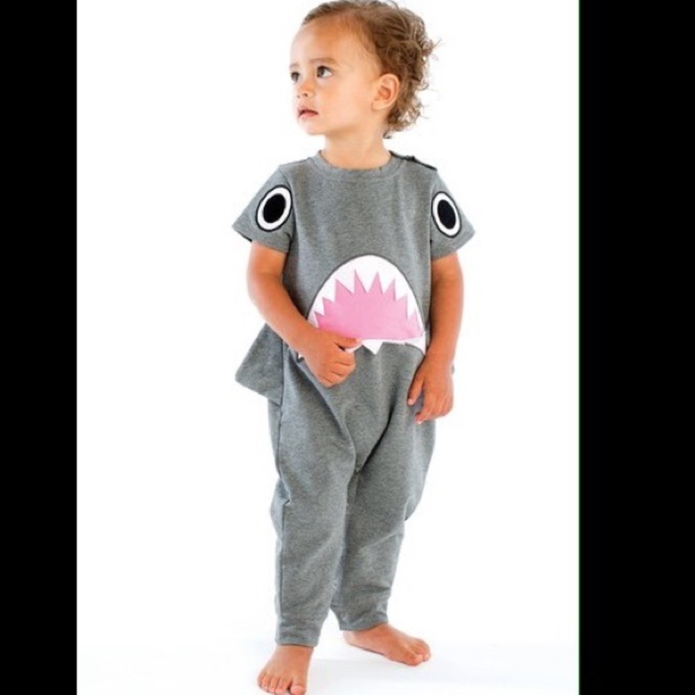 Rosie Pope Shark Romper!