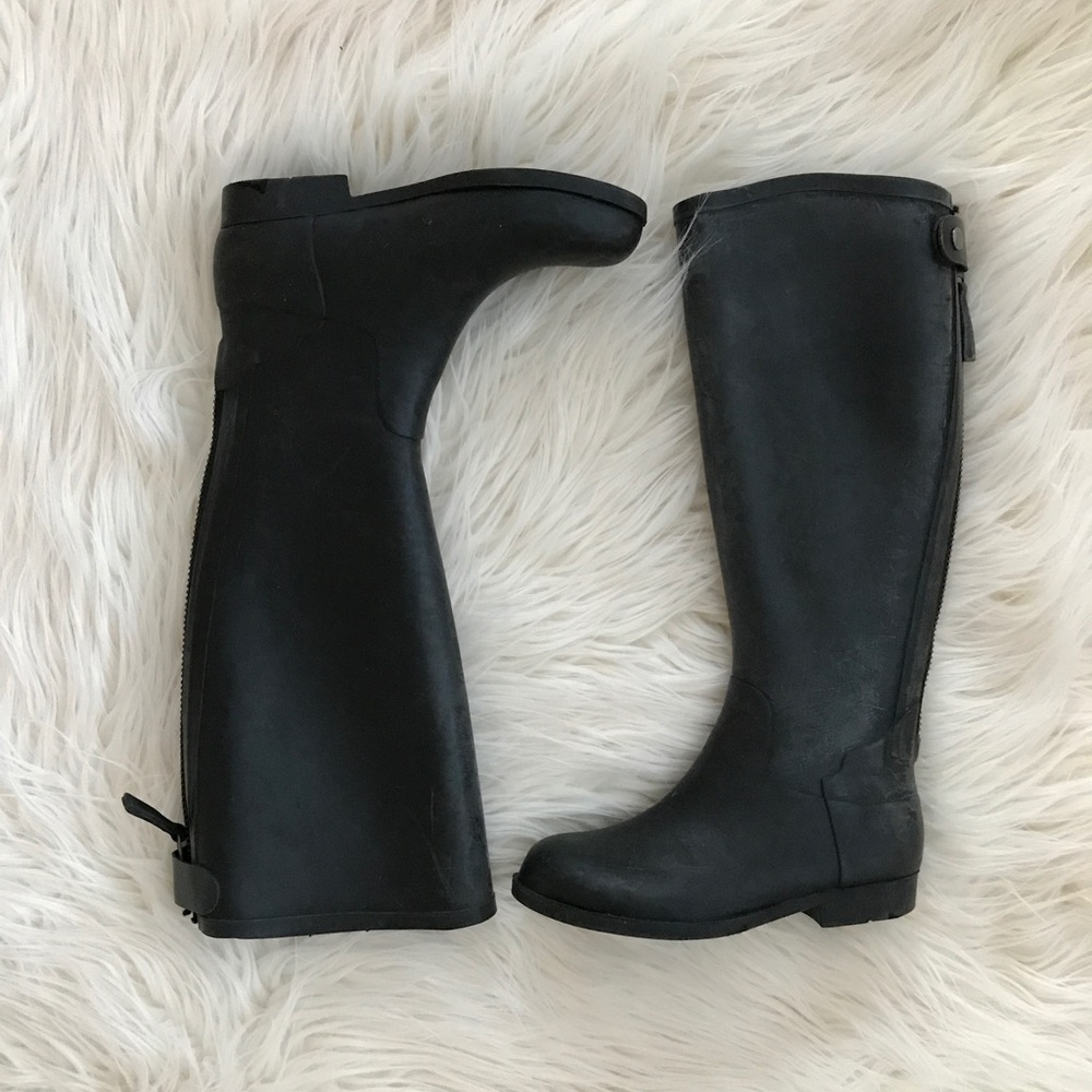 J. Crew rain boots