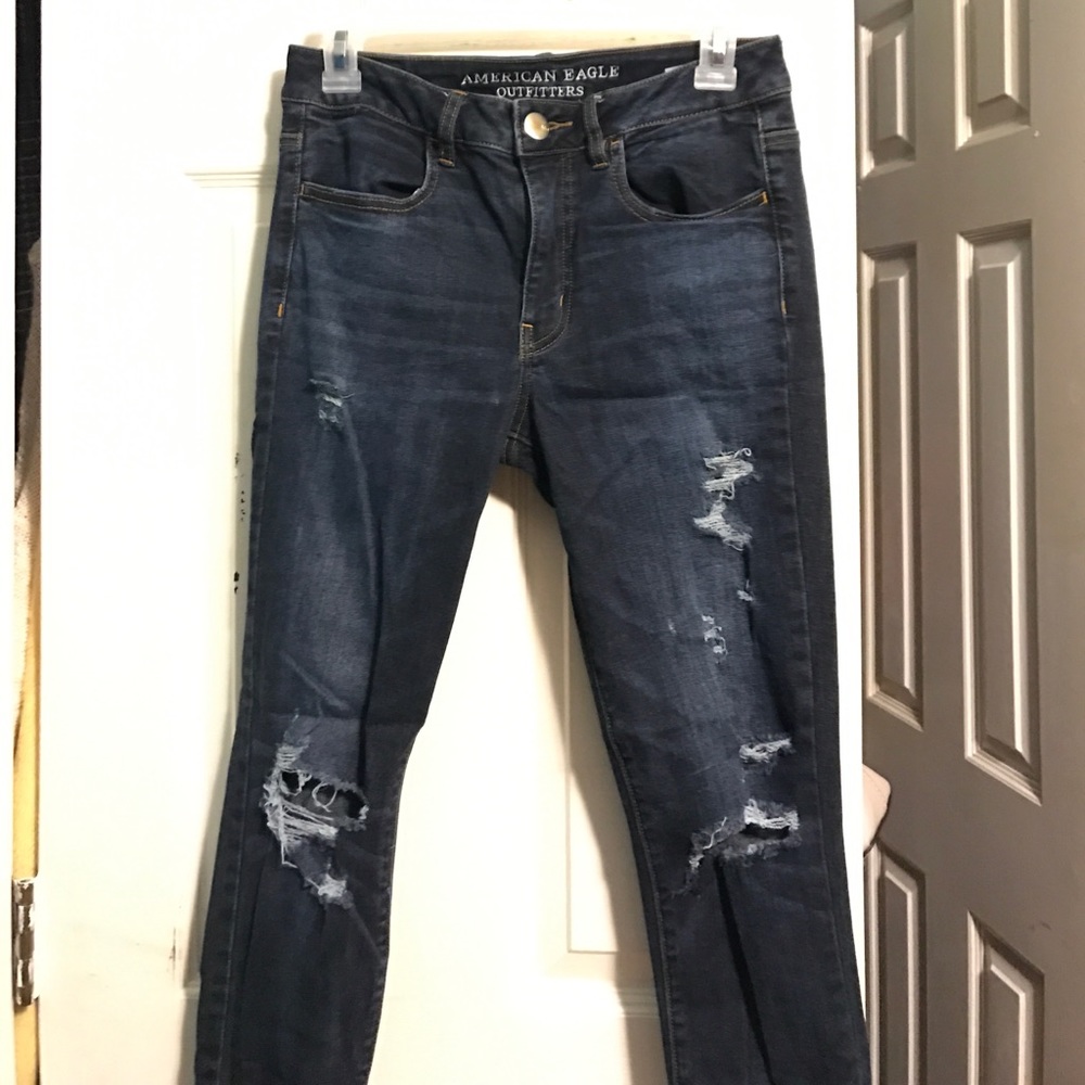 AE Super Stretch Hi-Rise Jegging