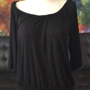 Black Lane Bryant blouse