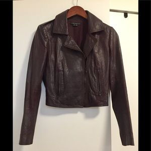 Leather jacket