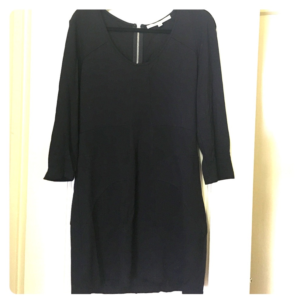 Walter black mini dress