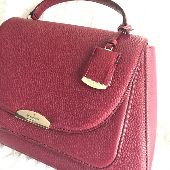 Kate Spade ♠️ Alexya Merlot handbag - Picture 4 of 7