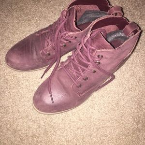 Maroon Steve Madden Rubin Bootie