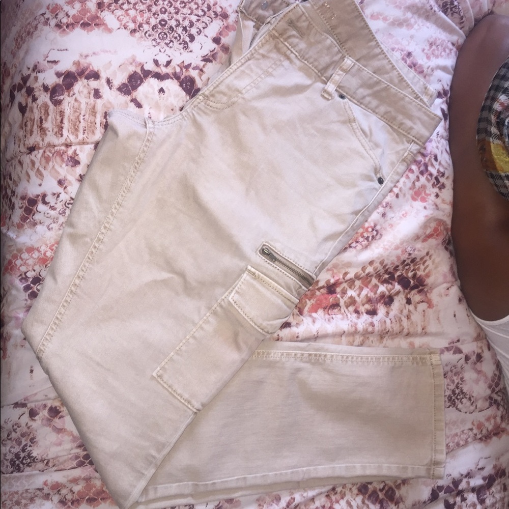 Khaki Cargo Pants