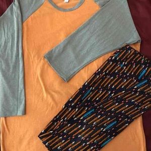 Large Randy and os leggings