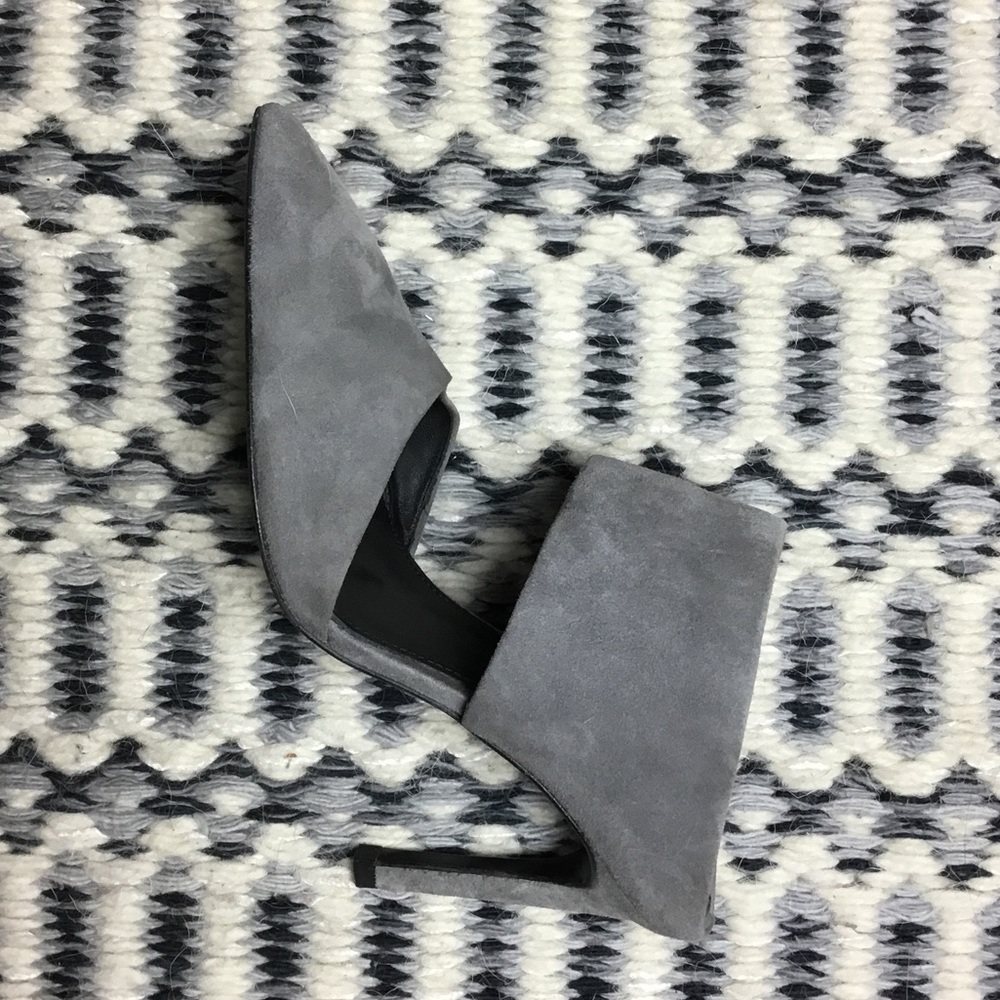 Whistles Point Mule Heel- Grey