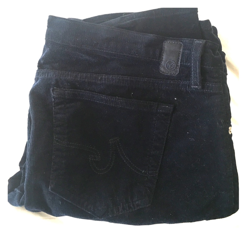 AG navy corduroys