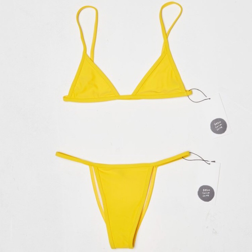 Yellow Basic Swim Bikini (Kendall Jenner)