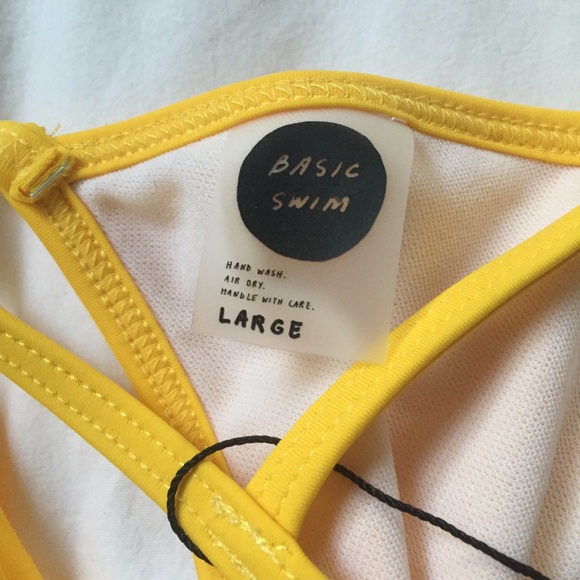 Yellow Basic Swim Bikini (Kendall Jenner) - Picture 5 of 7