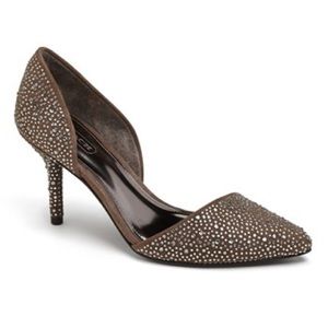 Coach Embellished Pumps