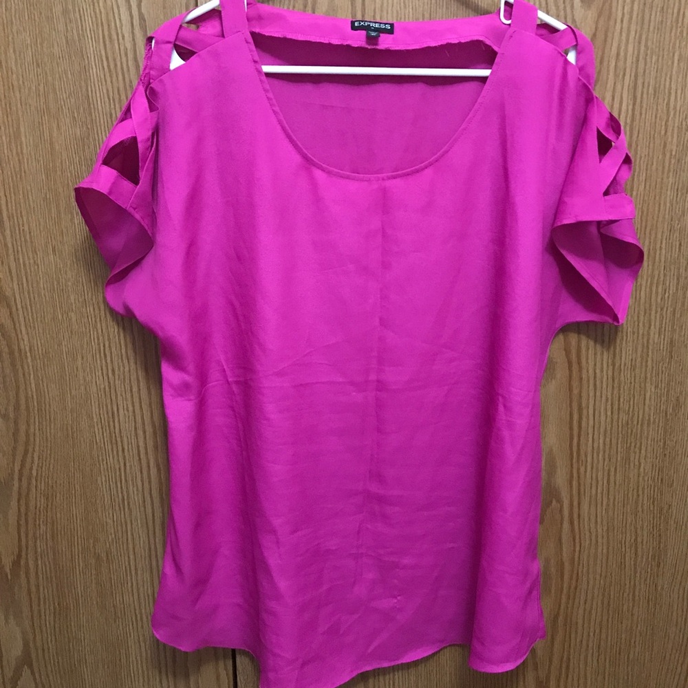 Cute pink Express shirt XL