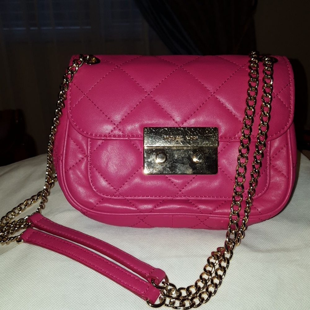 Authentic Michael kors real leather bag