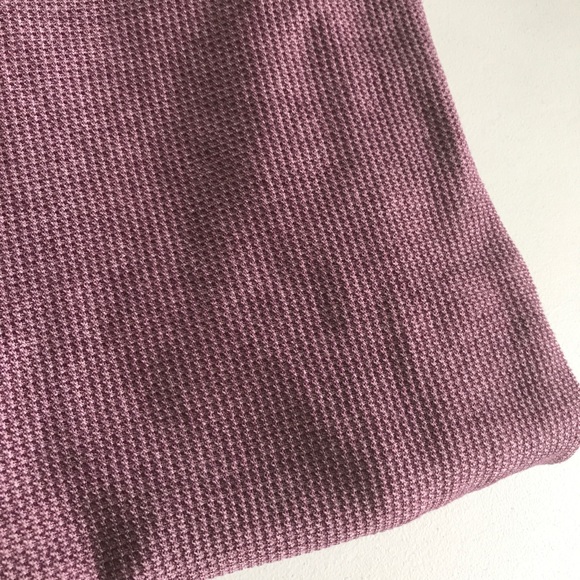 {Alternative Apparel} Men's Plum Thermal Shirt - Picture 5 of 6