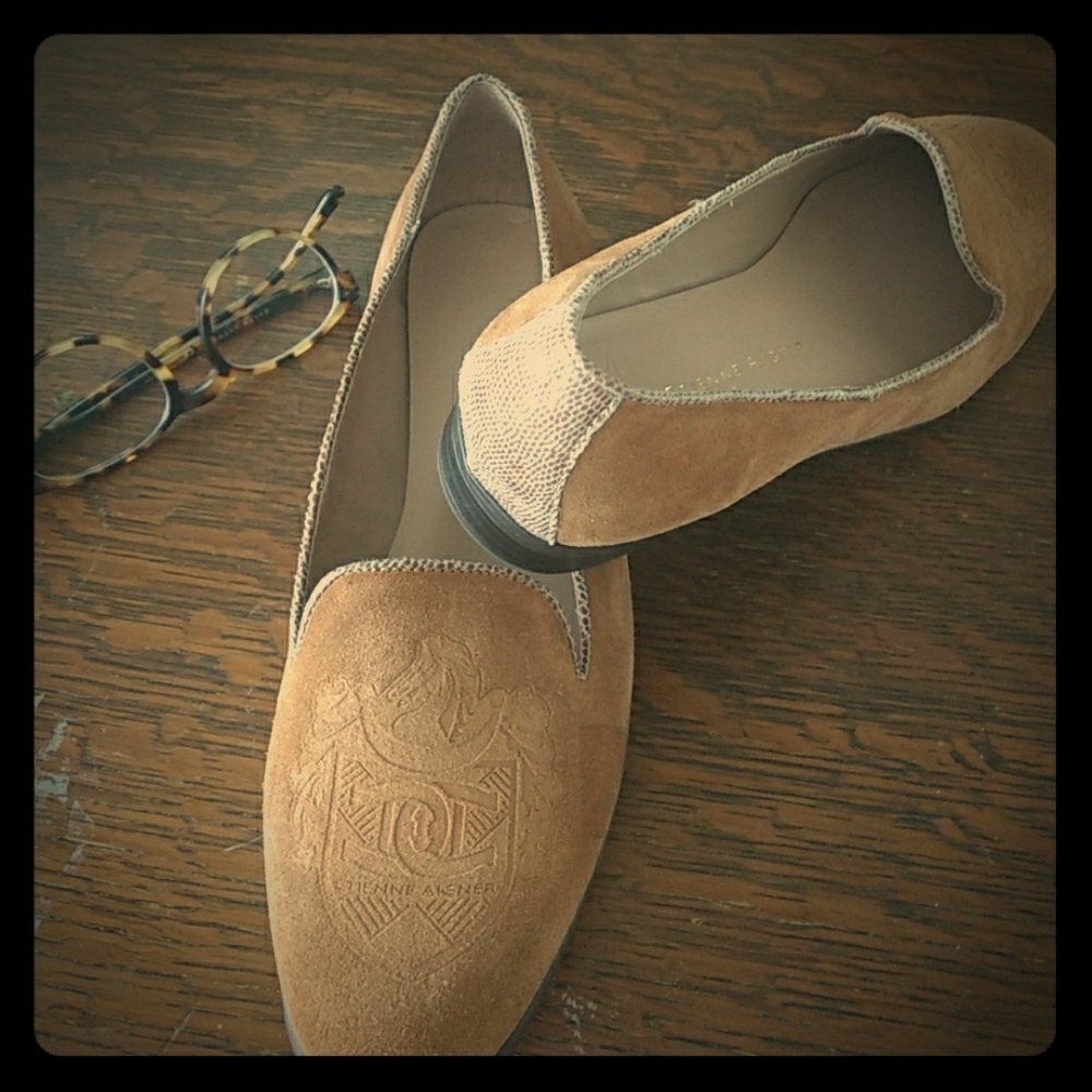 Etienne Aigner casual suede loafers