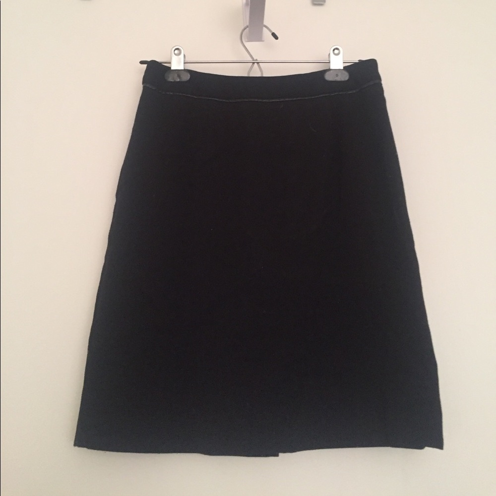 Black work skirt