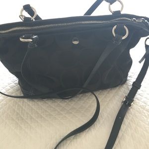 Coach black purse