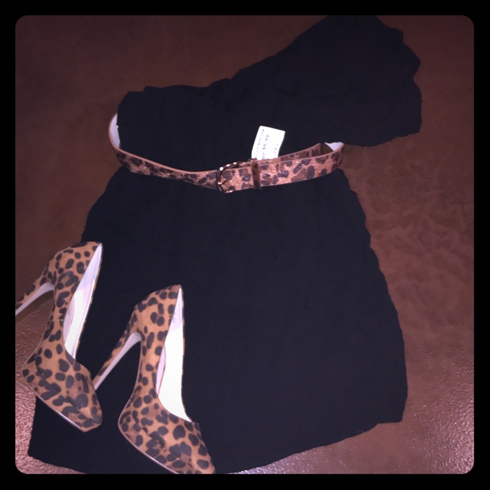 Single shoulder LBD