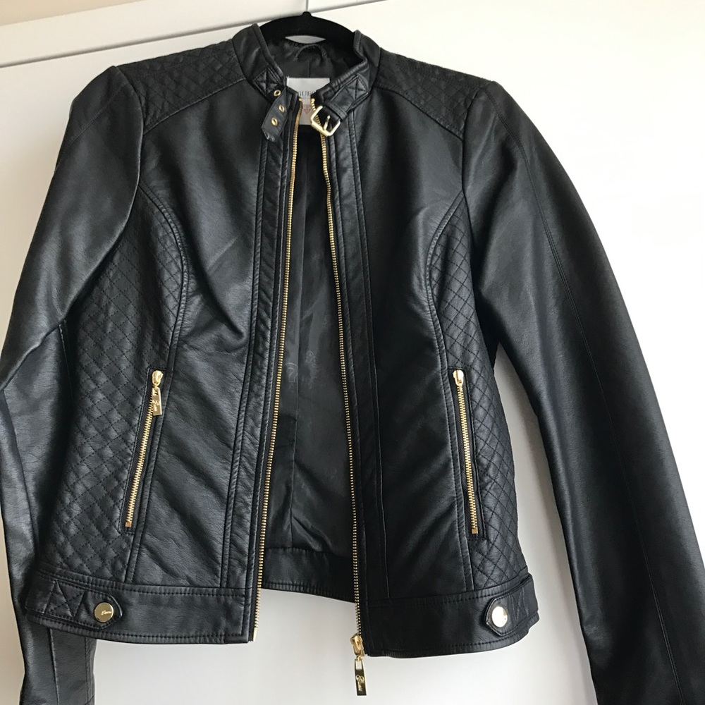 Faux Leather Guess Jacket